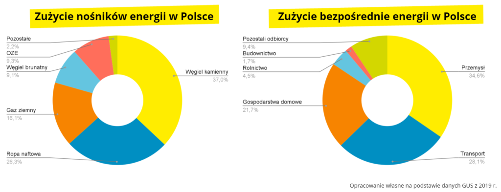 Zużycie paliw w Polsce Przemysł i Środowisko