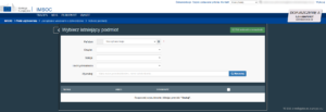 Wyszukanie istniejacego podmiotu w systemie DIWASS na platformie Traces NT